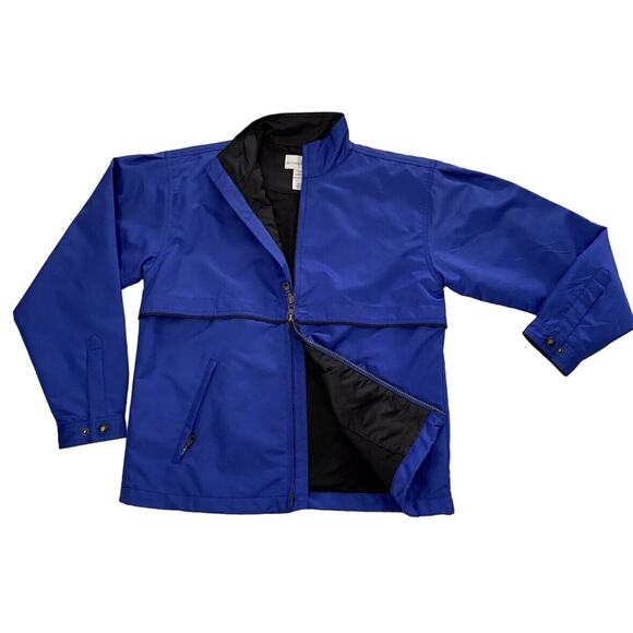 Cutter & Buck Women's Jacket Small Blue Vented Golf Jacket Pockets Full Zip‎ EUC - Picture 2 of 5